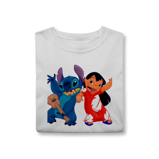 Nome do produto Camisa T-Shirt Classic Lilo e stitch Music