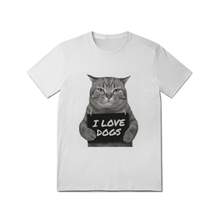 Nome do produto Camisa T-Shirt Quality I Love Dogs