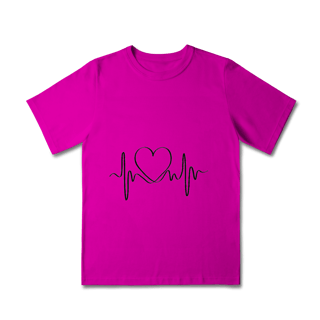 Nome do produto Camisa Classic Infantil Coração Sound