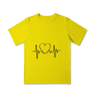 Nome do produto Camisa Classic Infantil Coração Sound