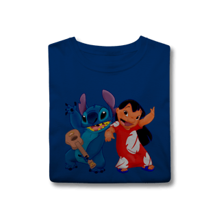 Nome do produto Camisa T-Shirt Classic Lilo e stitch Music