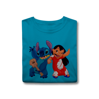 Nome do produto Camisa T-Shirt Classic Lilo e stitch Music