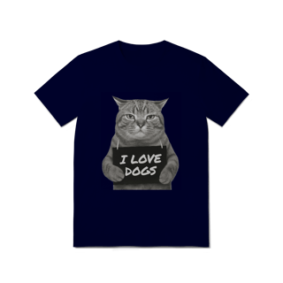 Nome do produto Camisa T-Shirt Quality I Love Dogs