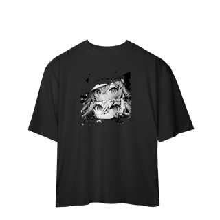 Nome do produto Camisa Oversized Rostos Anime