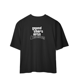 Nome do produto Camisa Oversized Grand Theft Auto San Andreas