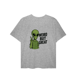 Nome do produto Camisa T-Shirt Plus Size Weird But Great