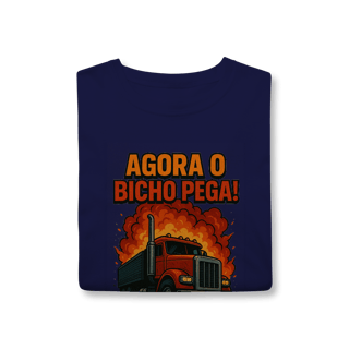 Nome do produto Camisa T-Shirt Classic Agora o Bicho Pega