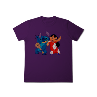 Nome do produto Camisa T-Shirt Classic Lilo e stitch Music