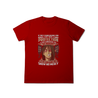 Nome do produto Camisa T-Shirt Classic Eren & Titan – Dualidade, Fúria e Liberdade 