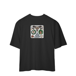 Nome do produto Camiseta Oversized elements Esoterismo