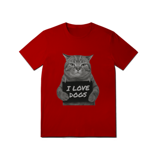 Nome do produto Camisa T-Shirt Quality I Love Dogs