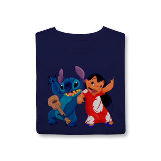Nome do produto Camisa T-Shirt Classic Lilo e stitch Music