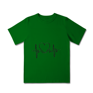 Nome do produto Camisa Classic Infantil Coração Sound