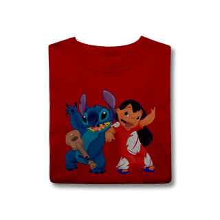 Nome do produto Camisa T-Shirt Classic Lilo e stitch Music