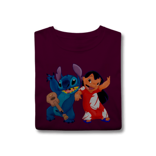 Nome do produto Camisa T-Shirt Classic Lilo e stitch Music