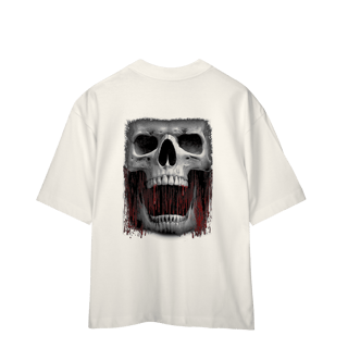 Nome do produto Camisa Oversized Caveira de Sangue
