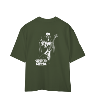 Nome do produto Camisa Oversized Darth Metal