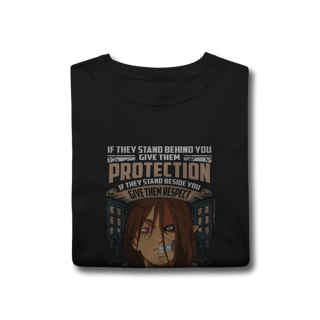 Nome do produto Camisa T-Shirt Classic Eren & Titan – Dualidade, Fúria e Liberdade 