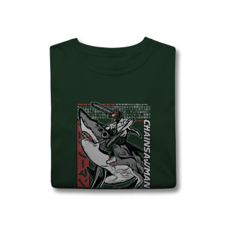 Nome do produto Camisa T-Shirt Classic Chainsaw Man Denji Homem-Motosserra