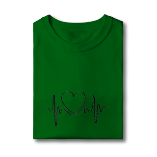 Nome do produto Camisa Classic Infantil Coração Sound