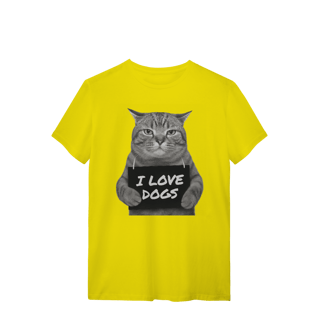 Nome do produto Camisa T-Shirt Quality I Love Dogs