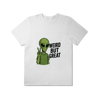 Nome do produto Camisa T-Shirt Plus Size Weird But Great