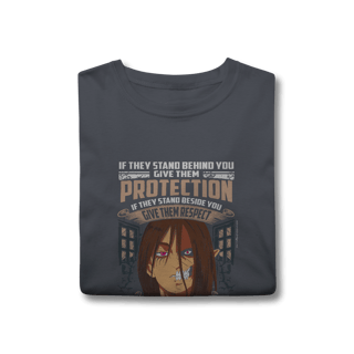 Nome do produto Camisa T-Shirt Classic Eren & Titan – Dualidade, Fúria e Liberdade 