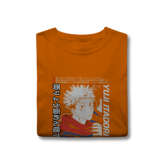 Nome do produto Camisa T-Shirt Classic Yuji Itadori Pronta para Lutar