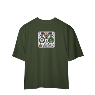 Nome do produto Camiseta Oversized elements Esoterismo