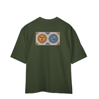 Nome do produto Camiseta Oversized Sun and Moon