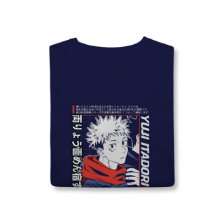 Nome do produto Camisa T-Shirt Classic Yuji Itadori Pronta para Lutar
