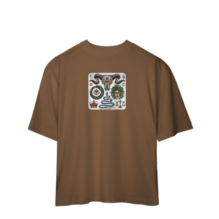 Nome do produto Camiseta Oversized elements Esoterismo