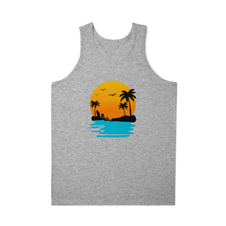 Nome do produto Regata Masculina Quality tropical paradise