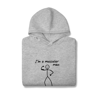 Nome do produto Moletom Prime Canguru I’m a Muscular Man