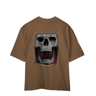 Nome do produto Camisa Oversized Caveira de Sangue