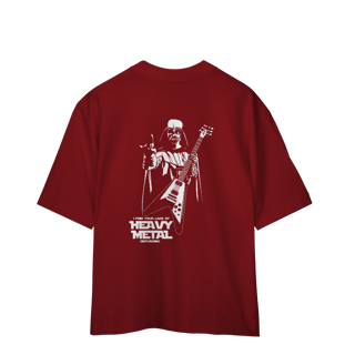 Nome do produto Camisa Oversized Darth Metal