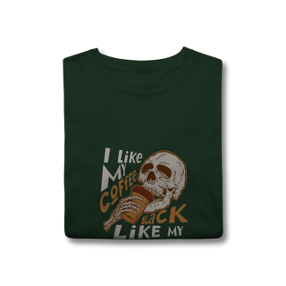 Nome do produto Camisa T-Shirt Classic I Like My Coffee Black Like My Soul