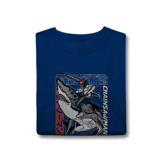 Nome do produto Camisa T-Shirt Classic Chainsaw Man Denji Homem-Motosserra