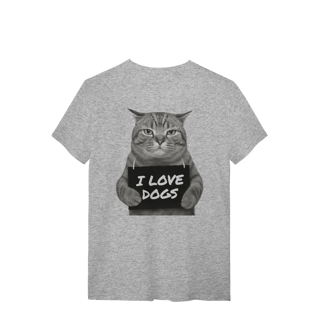 Nome do produto Camisa T-Shirt Quality I Love Dogs