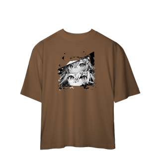 Nome do produto Camisa Oversized Rostos Anime