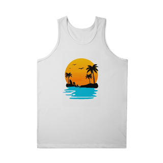 Nome do produto Regata Masculina Quality tropical paradise
