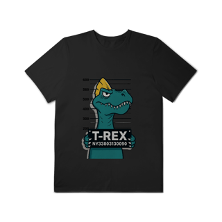 Nome do produto Camisa T-Shirt Plus Size T-Rex Fora da Lei 