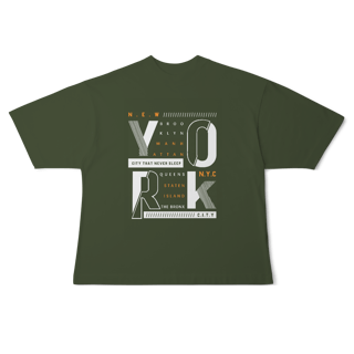 Nome do produto Camiseta Oversized York