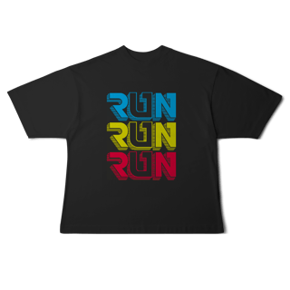 Nome do produto Camisa Oversized Run Run Run