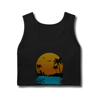 Nome do produto Regata Masculina Quality tropical paradise