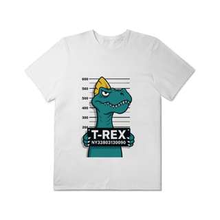 Nome do produto Camisa T-Shirt Plus Size T-Rex Fora da Lei 