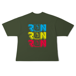 Nome do produto Camisa Oversized Run Run Run