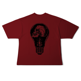 Nome do produto Camisa Oversized Caveira lampada