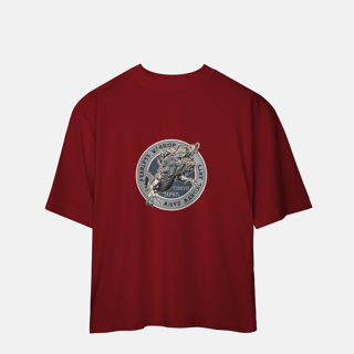 Nome do produto Camisa Oversized Fearless Warrior