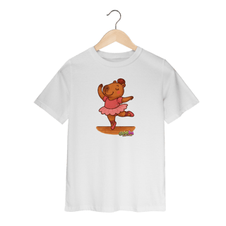 Camiseta Capivara Bailarina - Infantil